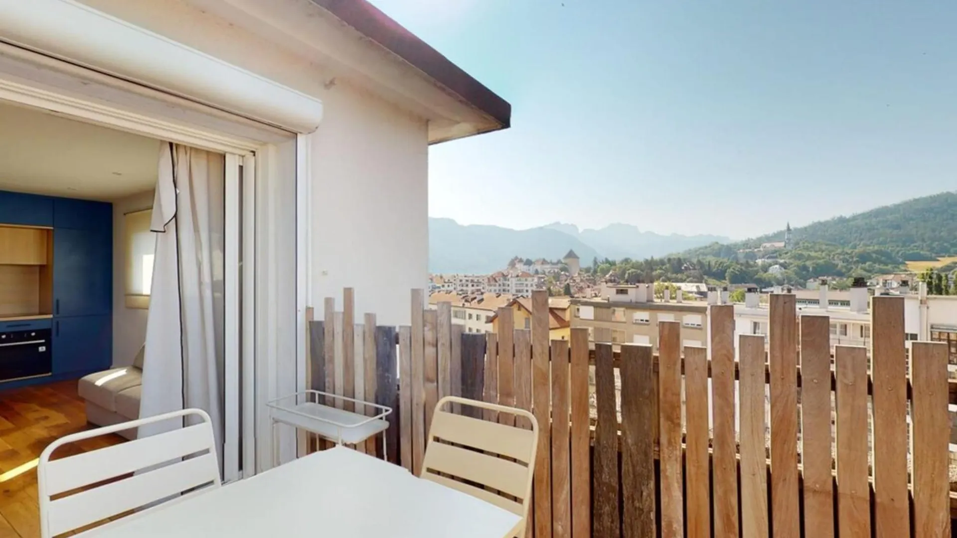 Des Bulles En Rooftop Annecy Lägenhet